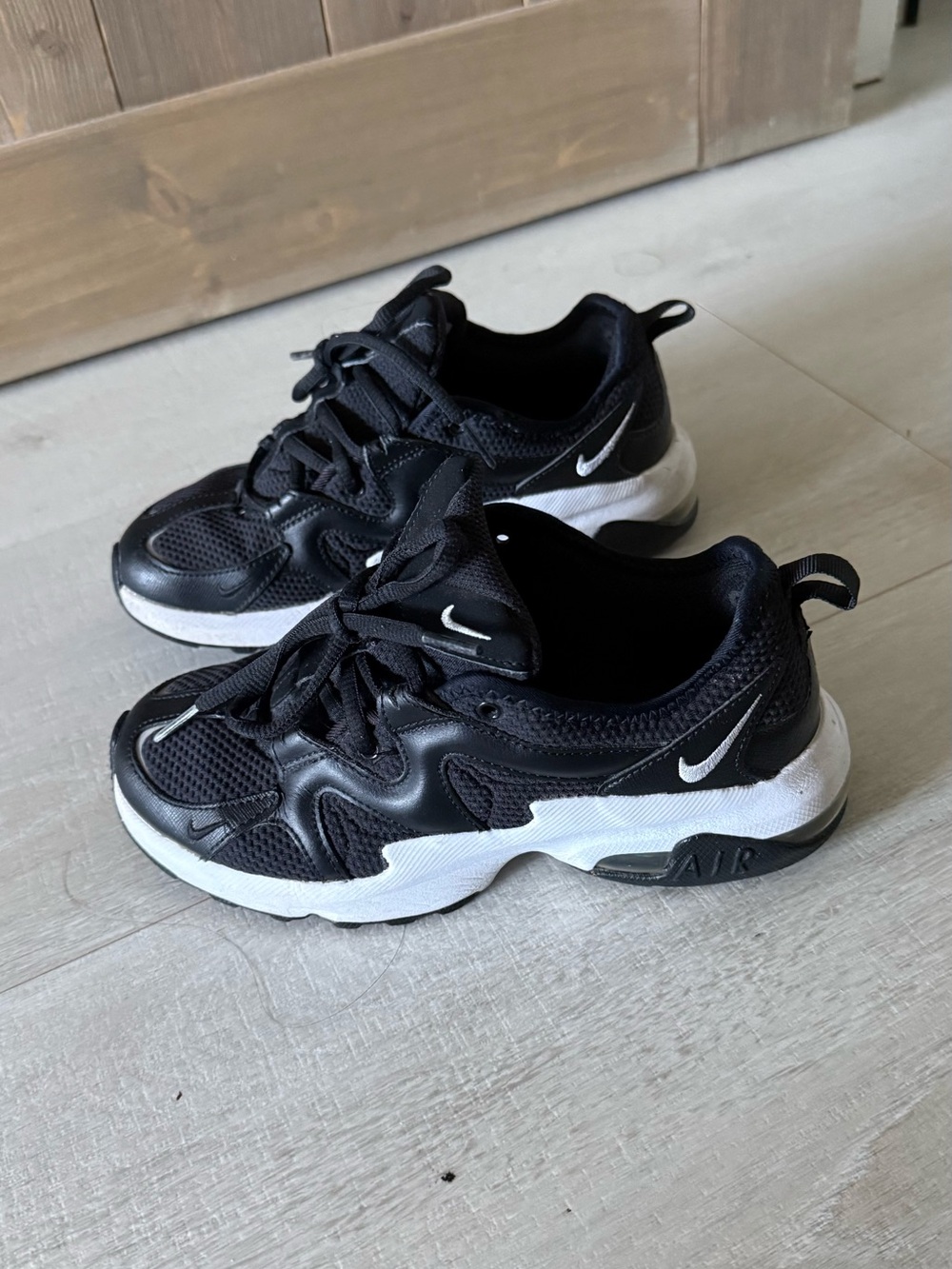 Nike  Black & White Athletic Sneakers